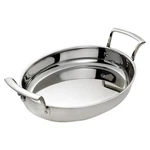 Browne 5724177 2.6 Qt Thermalloy Stainless Steel Oval Roast Pan. Fixed Price $209.90.