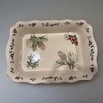 Better Homes Gardens Heritage Coll Winter Forest Baking Casserole Dish 13. Fixed Price $54.99.