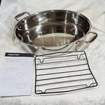 New In Box Tupperware Chef Series Oval Roaster With Rack. Fixed Price $69.99.