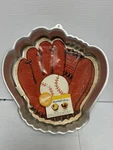 Vtg Wilton 1987 2105- 1234 Baseball Glove Game Thanksgiving Turkey Cake Pan. Fixed Price $9.99.