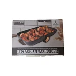 Appetit Rectangle Baking 15X10X3 Porcelain W/bamboo Trivet Microwave Dishwa. Fixed Price $39.99.