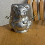 Vintage Wilton Teddy Panda Bear 3D 518-489 Cake Chocolate. Fixed Price $14.99.