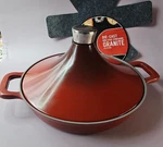 Insetfy Non-stick Fry Pan/skillet 11" 3QT Tagine Cast Aluminum & Lid. Fixed Price $45.00.