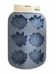 Wilton 6 Cavity Silicone Floral Flower Treat Mold Blue 2 Designs Spring Easter. Fixed Price $14.29.