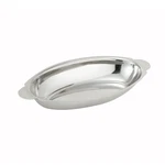 Winco ADO20 Oz Stainless Steel Au Gratin Dish. Fixed Price $23.07.