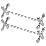Cabilock Stainless Steel Chopsticks Rest And Holder Set Compact Cutlery Organ.... Fixed Price $12.79.