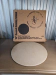 Pampered Chef #1370 - Family Heritage Collection 15 Flat Pizza Stoneware. Box. Fixed Price $42.39.
