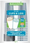 Restaurantware 20 Ounce Disposable Coffee Cups With Lids, 400 Hot. Fixed Price $79.99.