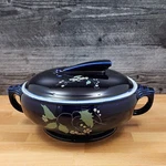 Hall Casserole Dish 8.5" With Cover Lid Round Cobalt Blue Garden 1.5 Qt Bowl. Fixed Price $29.99.