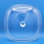 Vintage Pyrex Square Glass Lid #27 For Corning Ware (P-9-C-1). Fixed Price $18.05.