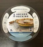 Anchor Hocking 9" Glass Pie Dish. Fixed Price $20.27.