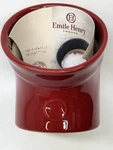Emile Henry Salt Pig Pot Cellar In Red Made France. Fixed Price $39.99.
