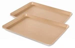Nordic Ware Naturals Aluminum Nonstick Baker's Half Sheet,. Fixed Price $59.76.