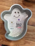 Brand New Ghost Cake Pan Mold Ekco Bakers Secret Non Stick 64737 Halloween B2. Fixed Price $15.00.
