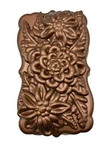 Nordic Ware 9" Wildflower Loaf Nonstick Aluminum Pan Copper Toffee. Fixed Price $22.99.