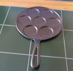 Norpro Cast Iron Round Plett Pan #3117. Fixed Price $22.99.