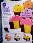New Wilton Two-tone Cupcake Set Still Sealed Pan. Fixed Price $13.50.