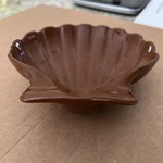 Org Vintage Hall Usa Seashell- Clam Baking Dish #230- Brown. Fixed Price $9.00.