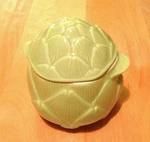 Creuset Mini Cocotte Artichoke Vegetable Stoneware 0.4L Rare From Japan. Fixed Price $135.60.