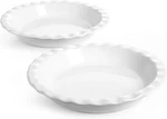 Le Tauci Ceramic Pie Pans Plate For Baking 9" Inch Deep 36OZ. Fixed Price $29.99.