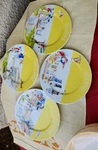 Revol French 1 Set Of 4 Dessert/salat Ceramic Plates W/paris City Scene Nib... Fixed Price $42.97.