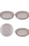 Chefmade Round Tart Pan Non-stick Inch 4PCS Quiche. Fixed Price $7.80.