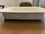 Corningware A-21-B-N Pastel Bouquet Roaster Dish. Fixed Price $25.00.