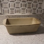 The Pampered Chef Family Heritage Stoneware Loaf Baking Pan 037. Fixed Price $27.99.
