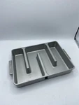 Baker's Brownie Pan All Edges Non Stick 9X12 Cast Aluminum. Fixed Price $24.99.