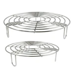2PCS Round Cooling Racks Stainless Steel Steamer Roasting Cooking G.... Fixed Price $21.79.