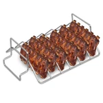 Burly Rib For Big Green Egg, Stainless Steel Bbq Racks Grilli. Fixed Price $33.90.
