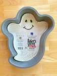 Ekco Halloween Ghost Cake Pan Mold - Bakers Secret Non Stick New. Fixed Price $10.95.