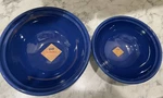 Emile Henry Auberge France Williams Sonoma Nesting Mixing Bowls Set Of 2 New. Fixed Price $85.00.