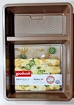 Bestbake Nonstick Bronze 9X13" Multimeal Pan, Textured Carbon Steel, 2 Pans In. Fixed Price $15.00.