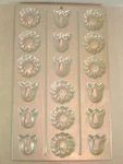 Wilton Bavarian Classic Tart Pan 2306-104 Hard Find Tulip Daisy Flower. Fixed Price $21.99.