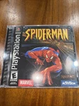 Spider-man PS1 Black Label Complete Tested Working Playstation Psone. Fixed Price $55.00.