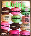Martha Stewart Living March 2014. Gorgeous Macarons. Pizza Crust. Fixed Price $9.99.