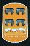Wilton Dracula Vampire Fangs 6-CAVITY Cookie Nonstick Halloween Cake Pan. Fixed Price $9.95.