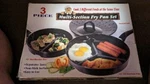 Future Sales Multi 2 & 3 Divider Non Stick Coating Frying Pan Set New Very Rare. Fixed Price $89.99.