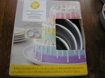 2019 Wilton 3 Piece Round Cake Pan Mold Boxed Set #2105 0472 W/ Ideas Nib!!. Fixed Price $20.00.