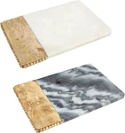 Mud Pie H2 Pine Hill Beaded Wood Marble Board 8"X12" 47500165 Choose Color. Fixed Price $31.99.