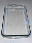 Vintage Pyrex 234 Clear Glass 38CM 25CM X4CM Casserole Dish 4QT Baking Pan. Fixed Price $29.99.