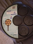 Crofton Animal Holiday Non-stick Aluminum Pancake Pan, Easy Clean, Black. Fixed Price $24.49.