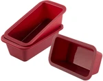 Silicone Mini Loaf Pan Set Of 4, Non-stick Easy Release Rectangle Cake For B. Fixed Price $25.99.