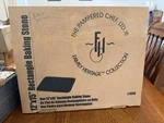 Pampered Chef Family Heritage Collection #1350 Rectangle Baking Stone 12"X15". Fixed Price $60.00.