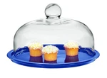 Chasseur Cuisson Cake Platter With Lid 26CM Sky Blue. Fixed Price $141.29.