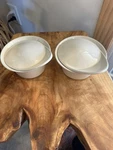 Ikea Fargklar Oven Serving Dish With Lid 5 (6.8 Oz) Beige Set Of 2 Never Used. Fixed Price $39.99.