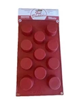 Fat Daddio's Muffin Pan Silicone Mold For Baking & Soap Making 2.01" X 1.1.... Fixed Price $7.99.
