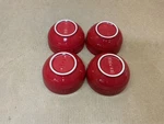 Staub Ceramic 4.75-INCH Small Universal Bowl, Cherry ( Set Of 4). Fixed Price $55.00.