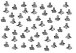(50/PCS) License Plate Panel Clips For 1962-1964 Chevy Impala. Fixed Price $59.99.